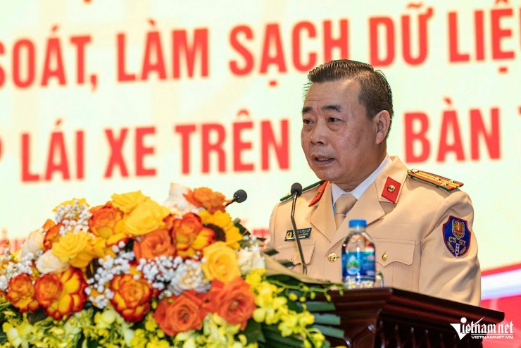 Thượng tá Nguyễn Ngọc Mẽ - Phó trưởng Phòng CSGT Công an Hà Nội. Ảnh: Đình Hiếu