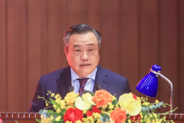 Chủ nhiệm Uỷ ban Kiểm tra Trung ương Trần Sỹ Thanh. Ảnh: TRỌNG PHÚ