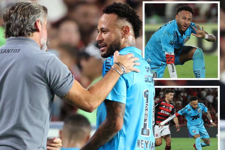 Đội Neymar nguy cơ xuống hạng, siêu sao bị trọng tài đe dọa và fan la ó