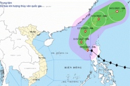 Bão Fung Wong vào Biển Đông giật cấp 16, gây sóng biển cao đến 10m