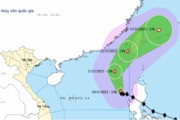Bão Fung Wong giật cấp 16, đổi hướng di chuyển