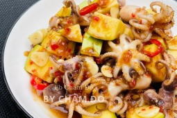 Bạch tuộc làm theo cách này ngon "không lối thoát"