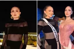 Thời trang - ‘Búp bê Philippines’ mặc táo bạo ở Miss Universe 2025