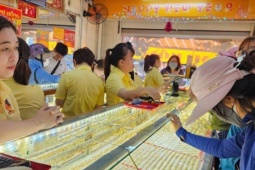 Kinh doanh - Cuối ngày 10-11, giá vàng miếng SJC, vàng nhẫn cùng tăng mạnh