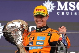 Đua xe F1, Sao Paulo GP: Norris chiến thắng cuộc đua đầy biến động