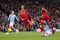 Kết quả bóng đá Man City - Liverpool: Đại thắng mừng trận thứ 1000 (Ngoại hạng Anh)