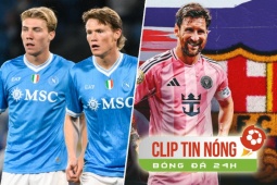 Messi trở lại Barcelona gây sốt, đội Hojlund - McTominay tính sa thải Conte (Clip tin nóng)