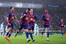 Trực tiếp bóng đá Celta Vigo - Barcelona: De Jong nhận thẻ đỏ (La Liga) (Hết giờ)