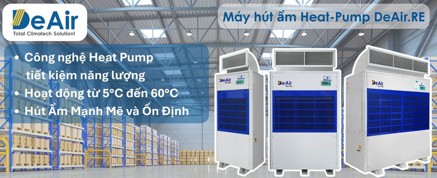Giải quyết “chi phí chìm” từ độ ẩm: Giải pháp hút ẩm công nghiệp “Made in Vietnam” từ DeAir - 2