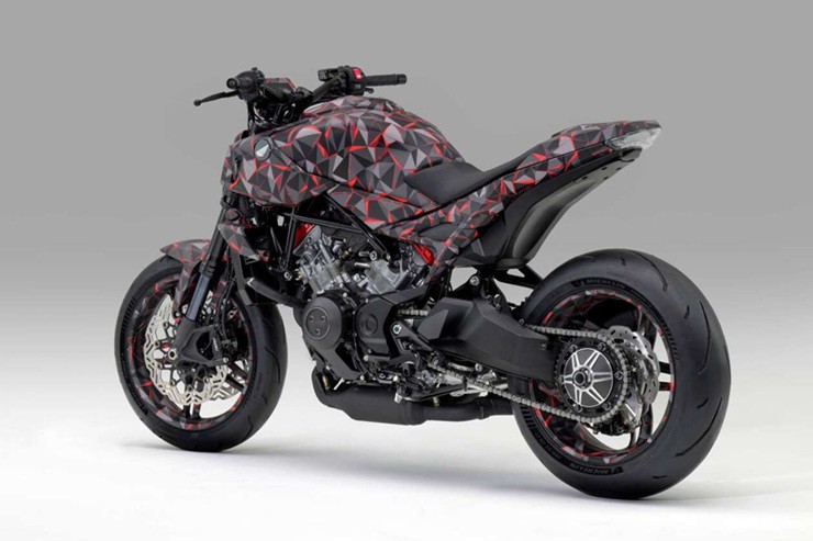Honda giới thiệu V3R 900 E-Compressor Prototype: Động cơ 900cc nhưng mạnh ngang 1200cc - 5