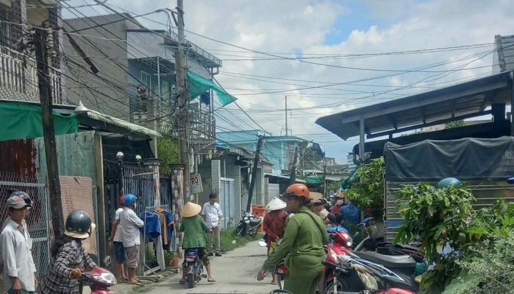 Khu vực xảy ra vụ việc. Ảnh: E.X