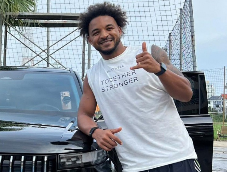 Xuân Son có mặt tại Phú Thọ, sẵn sàng cùng tuyển Việt Nam tập luyện.&nbsp;