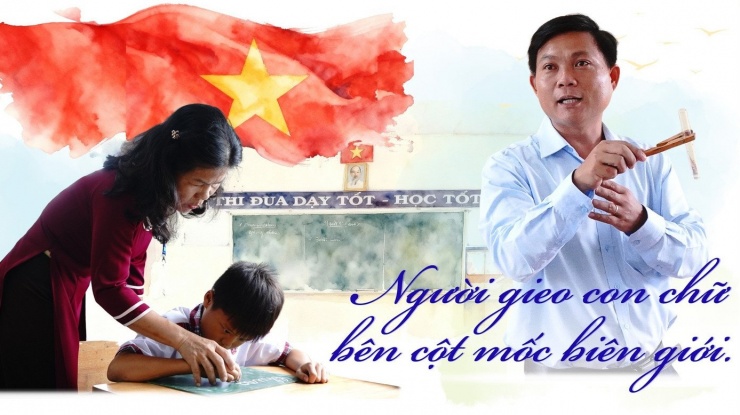 Người gieo chữ bên cột mốc biên giới - 1