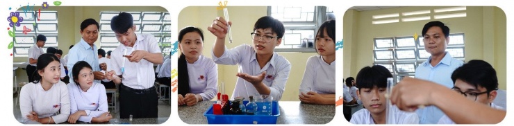 Những hoạt động thường ngày tại lớp học của thầy Phước.