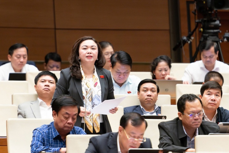 Đại biểu Đặng Bích Ngọc. Ảnh: Quốc hội