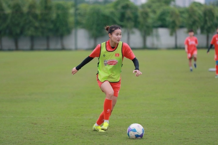 'Hot girl' tuyển nữ Việt Nam Trần Thị Duyên khát khao được góp mặt tại SEA Games 33 - 2