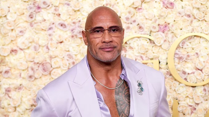 'The Rock' Dwayne Johnson. Ảnh: FilmMagic