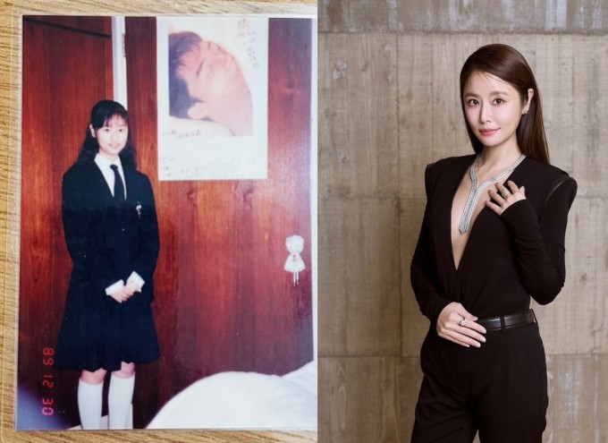 Hình ảnh Lâm Tâm Như thuở 13. Ảnh: Weibo