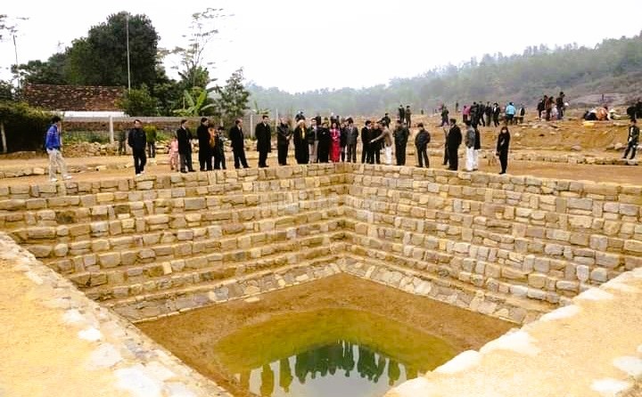 Giếng Vua, một trong những hạng mục quan trọng được phát hiện tại Đàn tế Nam Giao