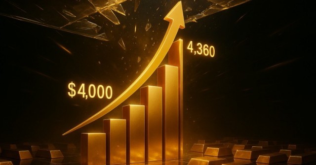 Giá vàng thế giới bật tăng mạnh: Kỷ lục cũ có n...