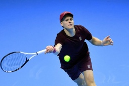 Video tennis Sinner - Aliassime: Bước ngoặt chấn thương (ATP Finals)