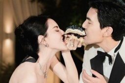 Ẩm thực - Bánh cưới độc lạ của 'ma nữ' Mai Davika