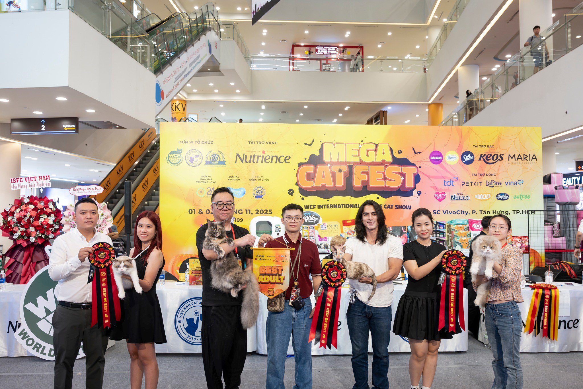 Cuộc thi Hoa hậu mèo quốc tế WCF 2025: cảm ơn bạn đã nâng tầm WCF International Jubilee cat show 2025 - 2