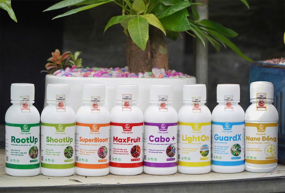 Dasshu ra mắt bộ sản phẩm phân bón đô thị Dasshu Garden - 2