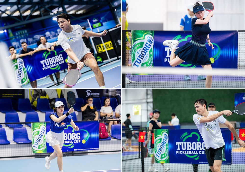 Tuborg Pickleball Cup Series 2025 quy tụ các tay vợt không chuyên nhiệt huyết, chịu chơi nhất Sài Thành.
