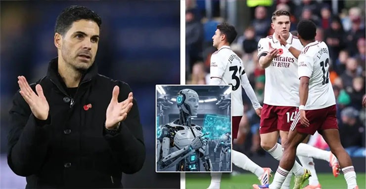 HLV Arteta đánh giá cao AI