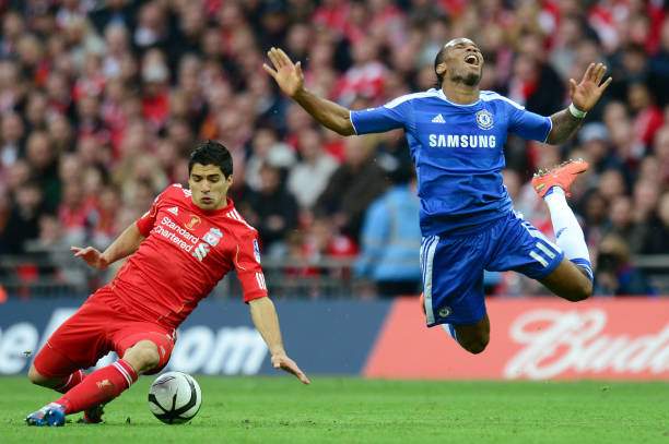 Luis Suarez & Didier Drogba