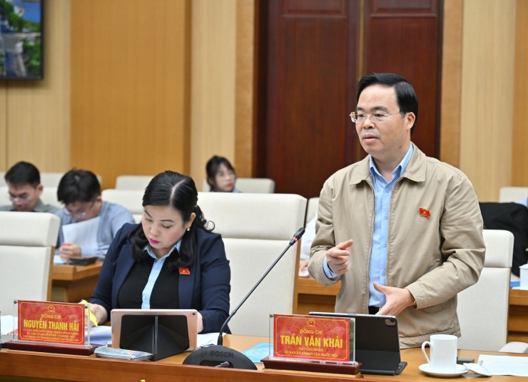 Phó chủ nhiệm Ủy ban Khoa học, Công nghệ và Môi trường Trần Văn Khải. Ảnh: X.Khánh