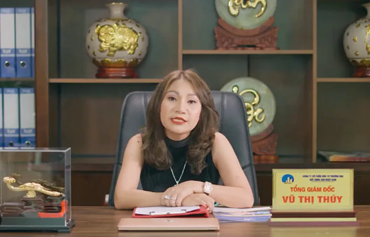 Tổng Giám đốc Công ty Nhật Nam Vũ Thị Thúy. Ảnh CAND