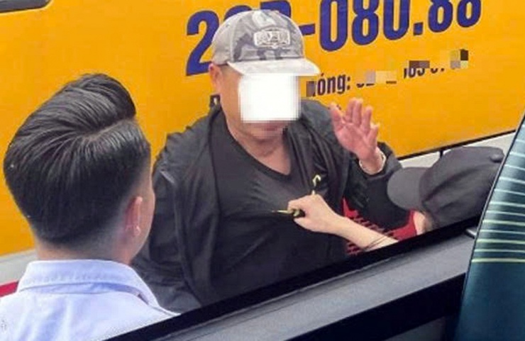 Khu vực xảy ra vụ việc. Ảnh: B.H.