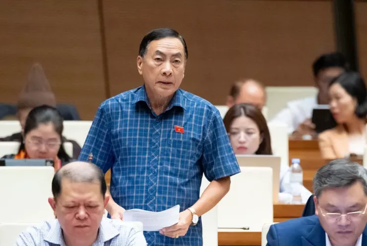 Đại biểu Phạm Văn Hoà (Đồng Tháp). Ảnh: QH