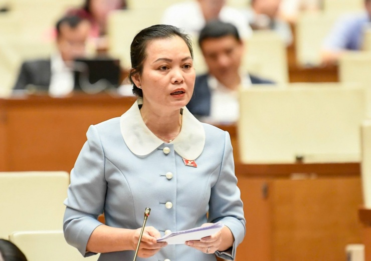 Đại biểu Huỳnh Thị Phúc. Ảnh: Như Ý.