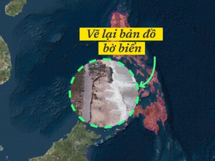 Các siêu bão 'vẽ lại đường bờ biển' thế nào?