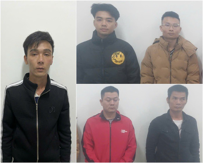 Cơ quan công an tạm giữ hình sự 10 đối tượng liên quan. Ảnh: V. Hậu