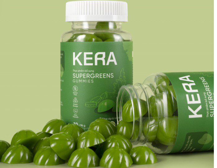 Sản phẩm kẹo Kera trong vụ