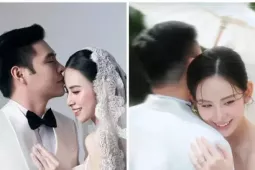 Người mẫu Hương Liên tình tứ bên chồng trong bộ ảnh cưới