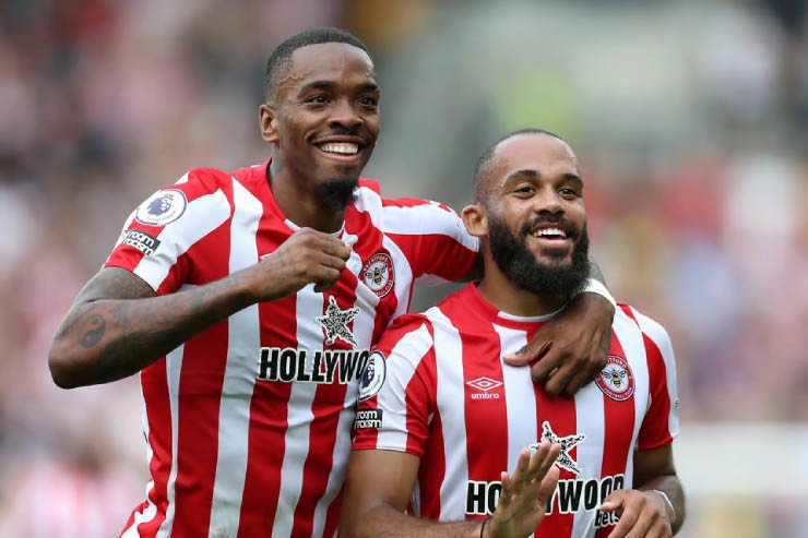 Toney và Mbeumo từng chơi ăn ý cùng nhau