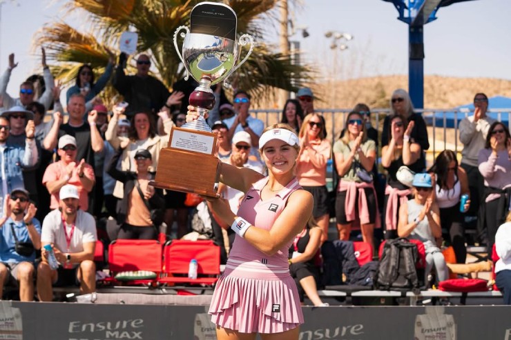 Anna vừa giành 3 danh hiệu ở giải pickleball vô địch thế giới diễn ra trên sân nhà