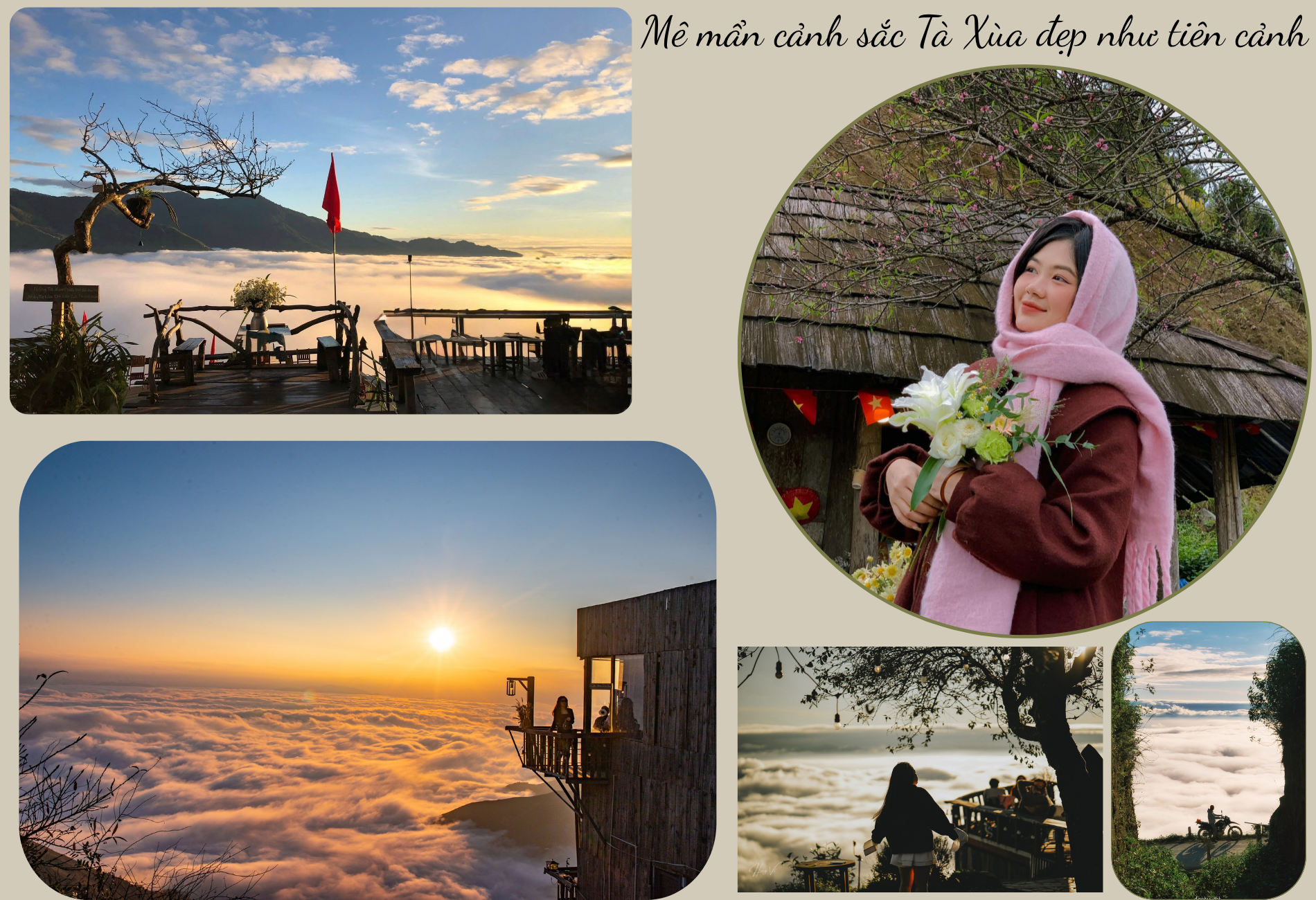 Choáng ngợp trước cảnh mây trắng bồng bềnh như sóng biển ở Tà Xùa - 1