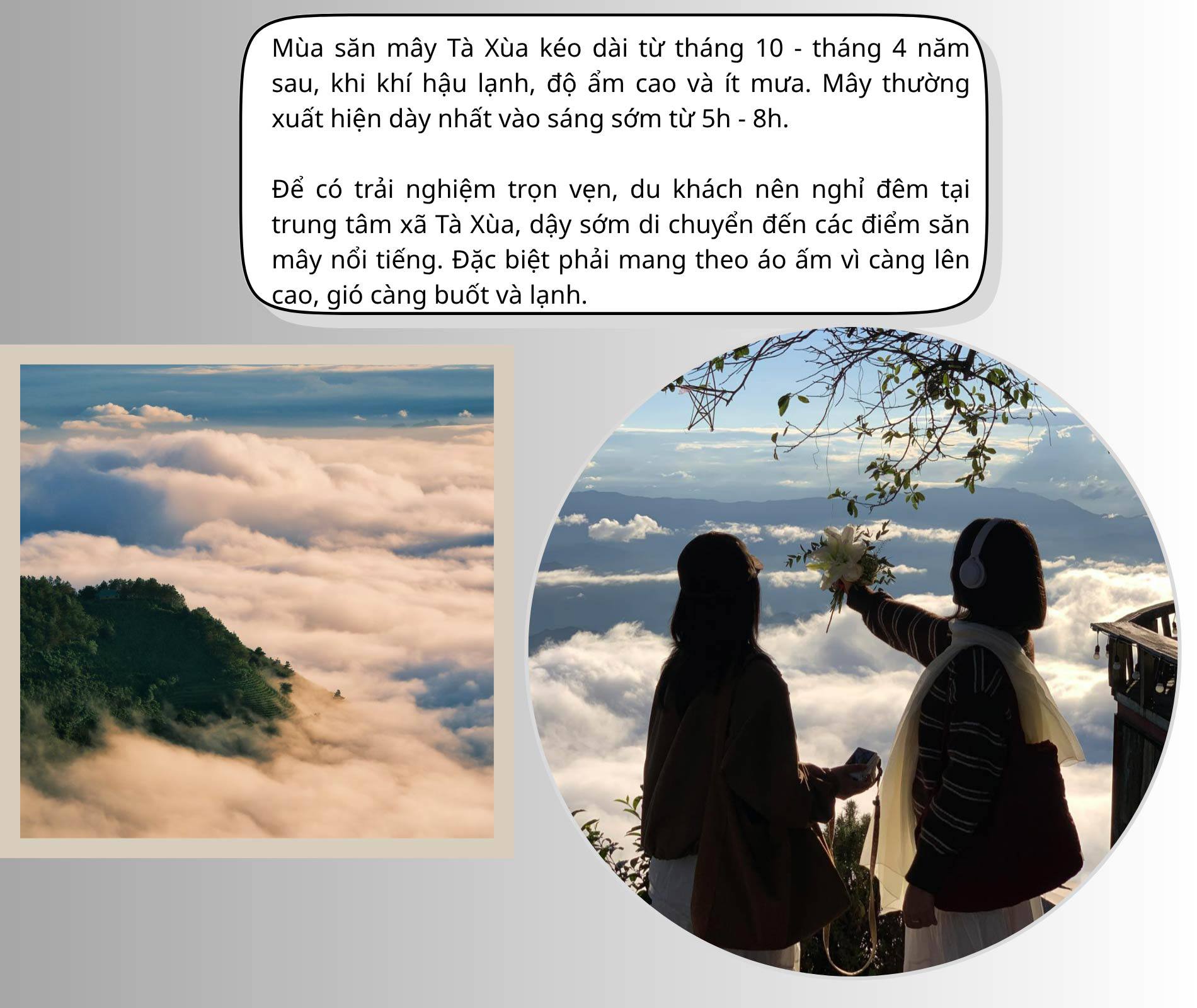 Choáng ngợp trước cảnh mây trắng bồng bềnh như sóng biển ở Tà Xùa - 11