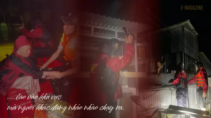 Đội SOS 75 ở Huế: 'Nghe bà con kêu cứu, chúng tôi không biết mệt mỏi' - 6