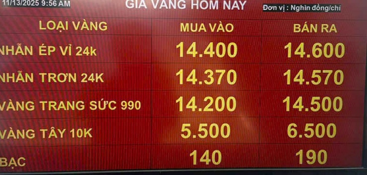 So với giá vàng SJC, giá vàng tại các tiệm nhỏ đang thấp hơn khoảng 8 triệu đồng.