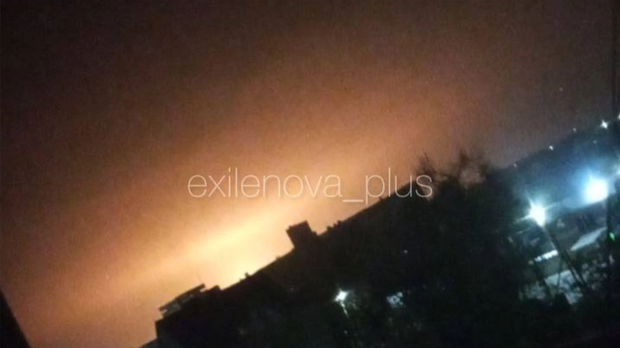 UAV Ukraine đánh trúng nhà máy hóa dầu lớn hàng đầu Nga - 1