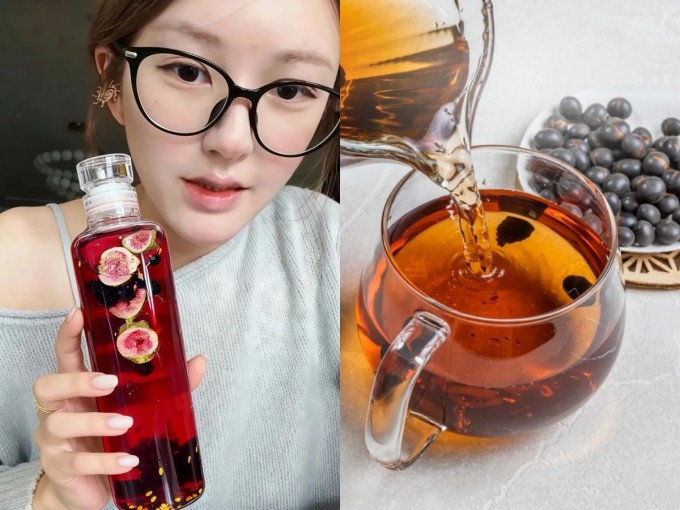 Diễn viên Triệu Lộ Tư thường kết hợp đậu đen cùng quả sung, kỷ tử,... làm thức uống dưỡng nhan, giữ dáng.