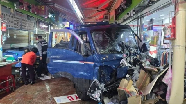 Hiện trường vụ tai nạn. Ảnh: Standard