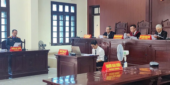 Đại diện Viện kiểm sát Nhân dân TP Hải Phòng công bố cáo trạng